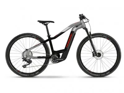 Haibike HardNine 9 29 elektrobicykel, urban sivá/čierna