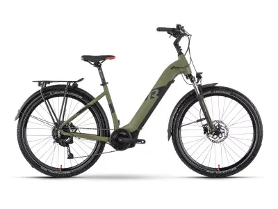 Raymon CrossRay E 5.0 Wave 27.5 elektrobicykel, armor/black/bright red matt