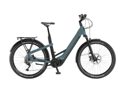 WINORA Yakun X10 Low 27.5 elektrobicykel, shark blue matt