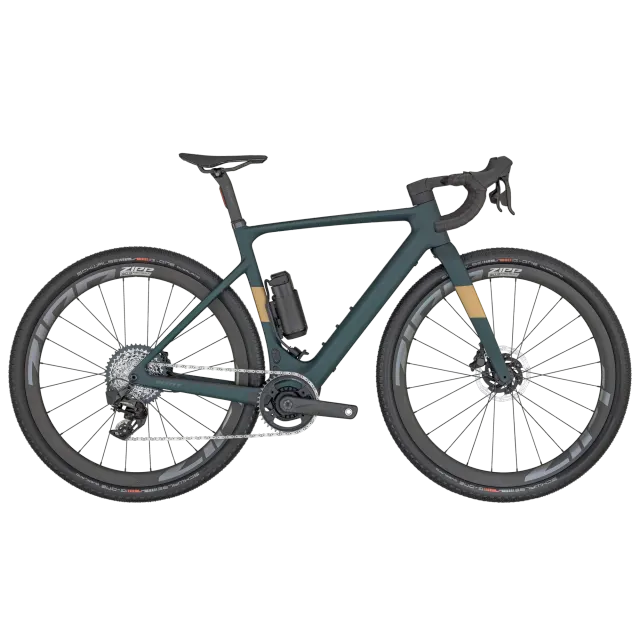 Scott Solace Gravel eRIDE 10 2025 - Sram Force XPLR eTap AXS 1x12sp - Zipp 303 Firecrest