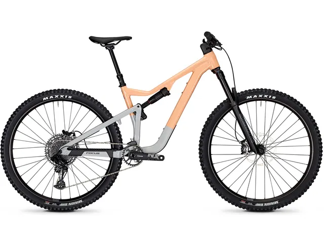 Focus Jam 6.8 full suspension mountain bike NX Eagle 12-speed melon glossy/lightgrey glossy 29" 2024
