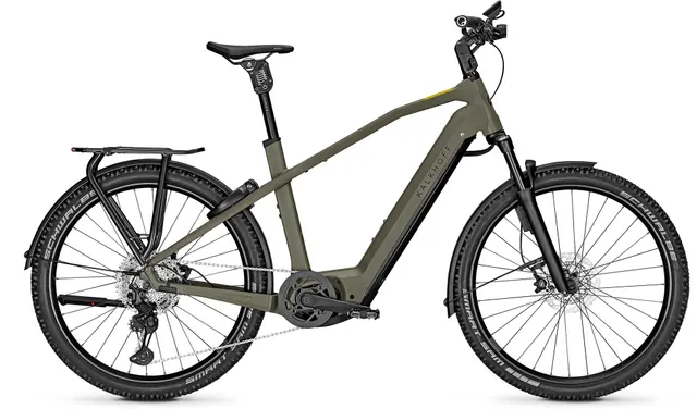 Kalkhoff Entice 7.B Advance+ ABS urbangreen matt - E-Bike Hardtail Mountainbike