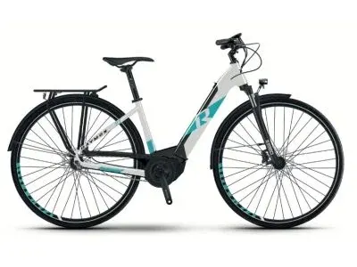 Raymon CityRay E 7.0 8G Nexus CB 28 elektrobicykel, white/black/blue
