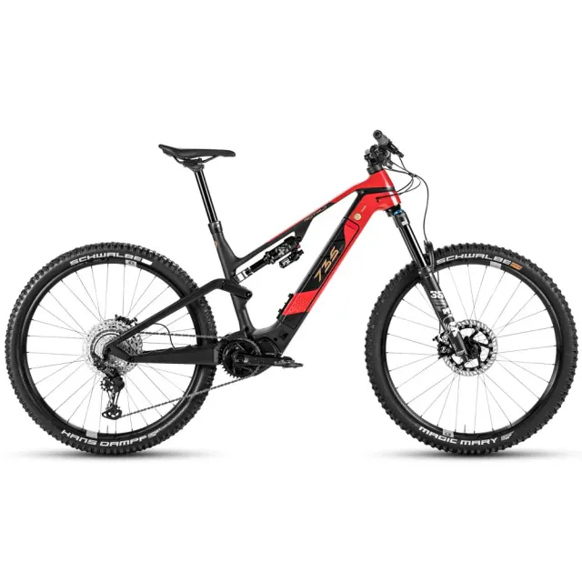 Rotwild R.X735 FS Core red metallic 2023 - Shimano XT 8100 12-Speed / SGS / Hyperglide+ - Crankbrothers Synthesis Enduro