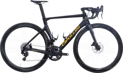 Cipollini NK1K DB Campagnolo Super Record EPS 12V 700 mm Carbon / Schwarz/Gold 2021 - Refurbished Produkt