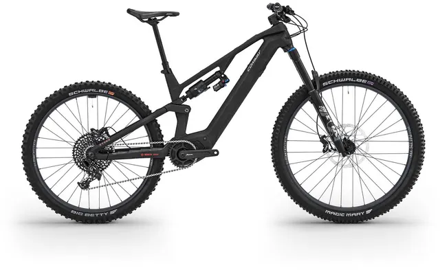 Conway Ryvon LT 4.0 400Wh carbon / silver - E-Bike Fully Mountainbike - Lackschaden - XL (46 cm)