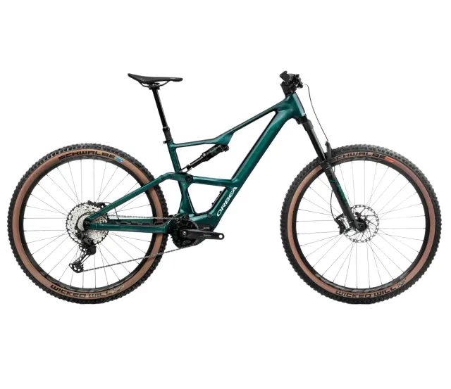 Orbea Rise SL H20 630W Escape Green-Splash Ice Green