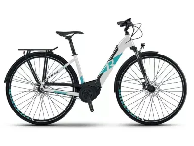 Raymon CityRay E 7.0 8G Nexus CB 28 elektrobicykel, white/black/blue