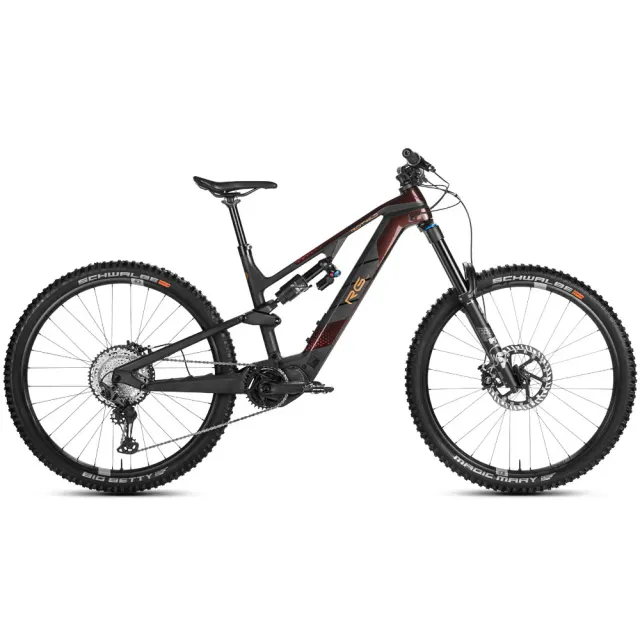 Rotwild R.G375 FS Pro Mahogany Metallic 2022 - Shimano XT 8100 12-Speed - Crankbrothers Synthesis Enduro