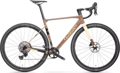 Wilier Triestina Rave SL Miche Graff XL Gravel Bike Shimano GRX 12S 700 mm Braun Sand Beige 2025
