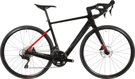 Wilier Triestina Garda Hybrid Elektro-Rennrad Shimano 105 12S 250 Wh 700 mm Schwarz Rot