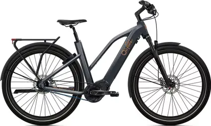 O2Feel Vern 9.2 27.5'' Shimano Nexus 5v 720Wh Grau Anthrazit Elektro-Citybike