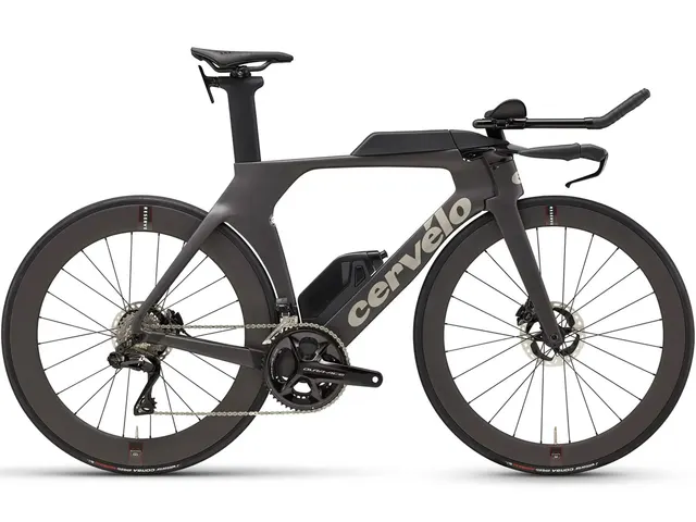 Cervélo P5 Dura-Ace DI2 five black time trial & triathlon bike 2023 – 0I0P5EDI1C