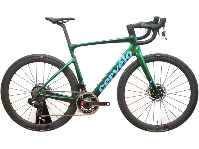 Cervélo Caledonia-5 Red eTap AXS oasis carbon endurance bike 12-speed 2023