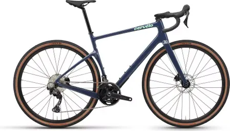 Cervélo Aspero Gravelbike mit Shimano GRX610 12-Gang-Schaltung, 700 mm, blau, Modell 2024, 54 cm / 168–176 cm – Generalüberholtes Produkt