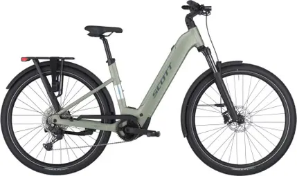 Scott Sub 30 Wave Elektro-Citybike mit Shimano Cues 10V, 600 Wh, 700 mm, grün, 2025 – Ausstellungsmodell