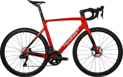 Wilier Triestina Cento10 SL Rennrad Shimano Ultegra Di2 12S 700 mm Rot Schwarz Glänzend