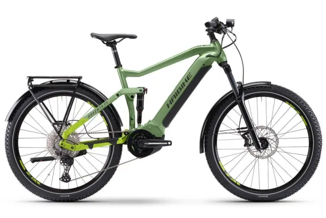 Haibike Adventr FS 8 Metal Green / Apple / Black