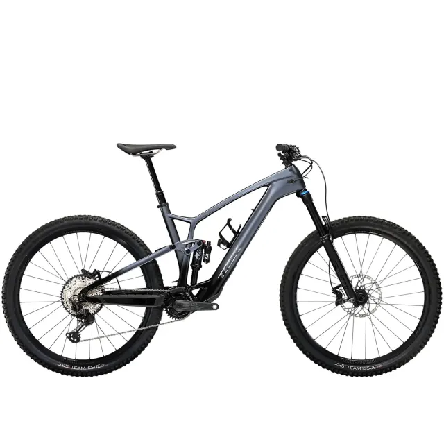Trek Fuel EXe 9.7 gris galactique mat à noir fondu