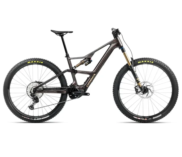 Orbea RISE LT M10 630W Cosmic Carbon View - Golden Sand
