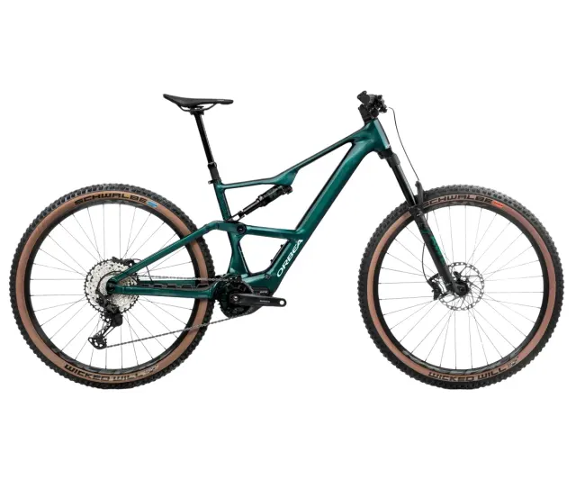 Orbea Rise SL H20 630W Escape Green-Splash Ice Green