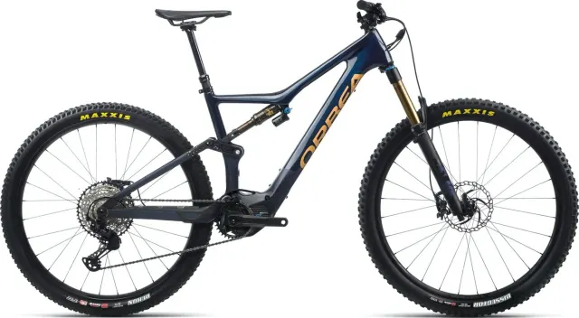 Orbea Rise M10 Coal Blue - Red Gold | Gebrauchtrad | M