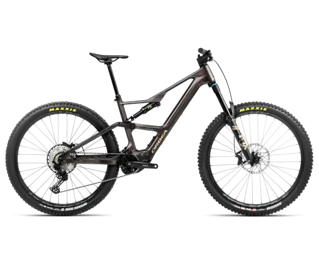 Orbea Rise LT M20 630W Cosmic Carbon View - Golden