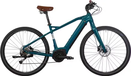 Vélo Fitness Électrique Bicyklet Gabriel Shimano Altus 9V 500 Wh 700 mm Turquoise Metallic