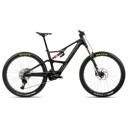 Orbea RISE LT M-TEAM - XTR - Electric Mountain Bike - 2026 - Cosmic Carbon - Golden Sand (gloss)