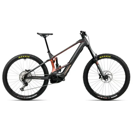 Orbea WILD M20 - Electric Mountain Bike - 2026 - Diamond Carbon (matt) - Mars Red (gloss)
