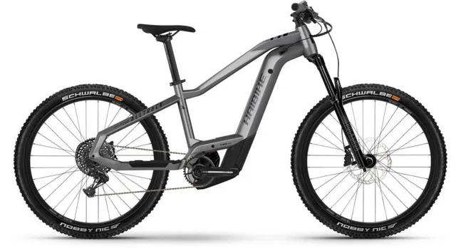 Haibike ALLTRACK 9 Matt Gloss Silver Blk - E-Bike Hardtail Mountainbike - Vorführmodell