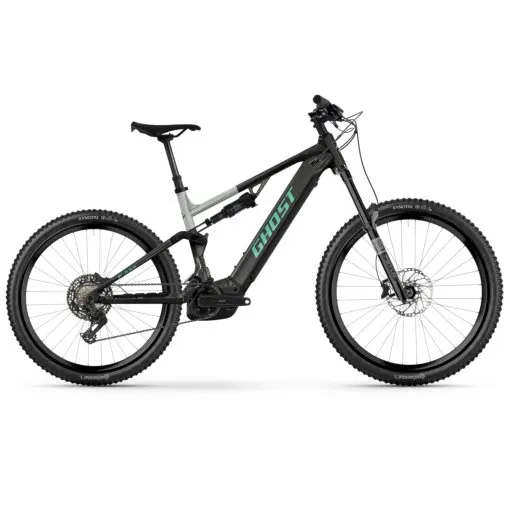 Ghost E-ASX UNIVERSAL - 29"/27.5" Electric Mountain Bike - 2026 - blazing black / misty gray glossy