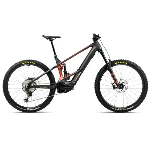 Orbea WILD M10 Electric Mountain Bike - 2026 - 29"/27.5" | Diamond Carbon (matt) - Mars Red (gloss)
