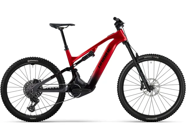Carbon e-MTB Haibike AllMtn CF 9 High red/black/platinum glossy 800Wh 29"/27.5" S1000 Eagle AXS T-Type 12-speed 2026