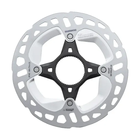 Disco Freno Shimano RT-MT800 Center Lock Ice Technologies Freeza 140mm Gris