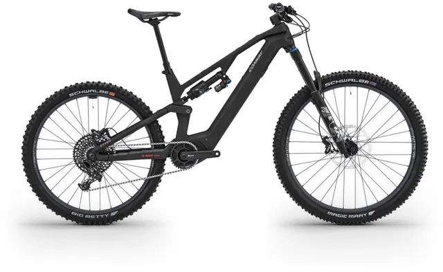 Conway Ryvon LT 4.0 400Wh carbon / silver - E-Bike Fully Mountainbike