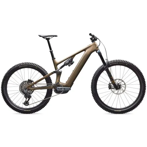 Specialized TURBO LEVO 4 EXPERT - Electric Carbon Mountain Bike - 2026 - satin burnt gold metallic / doppio