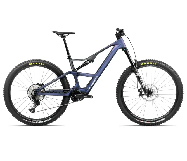 Orbea Rise Lt M20 420w 2025 Tanzanite Carbon View/Carbon Raw Matt