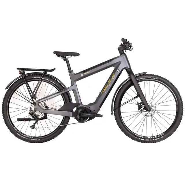 Kneissl Design Carbon Urban Prestige Men 2023 - Shimano Deore RD-M5120 1x10sp - Radiale Rims X25