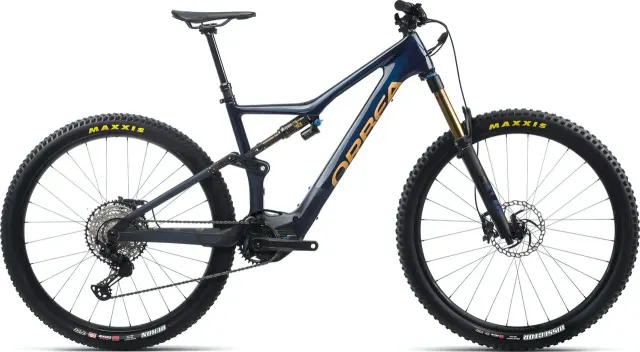 Orbea Rise M10 Coal Blue - Red Gold | Gebrauchtrad | M