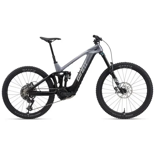 Giant REIGN ADVANCED E+ 1 - Carbon Electric Mountain Bike - 2026 - mercury / carbon smoke