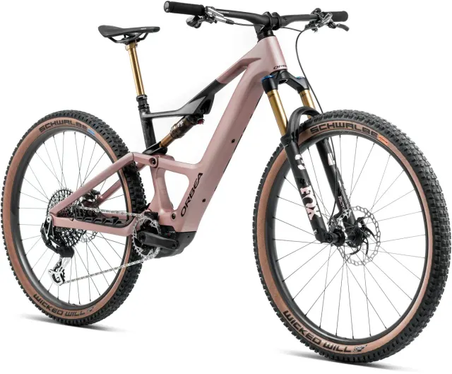 Orbea Rise SL M-LTD 630W 2025 Desert Rose/Carbon Raw Matt