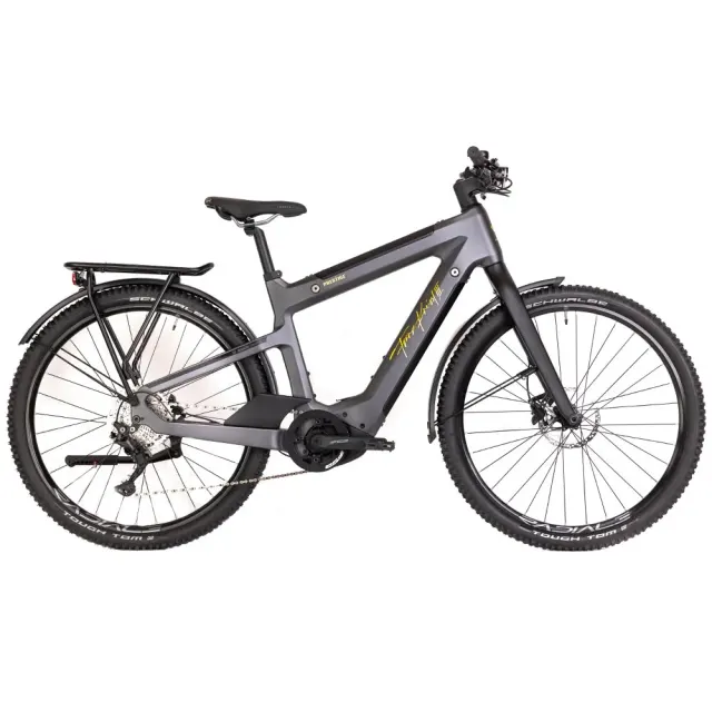 Kneissl Design Carbon Urban Prestige Men Black/Gold 2023 - Shimano Deore RD-M5120 10/11-Speed - 29"