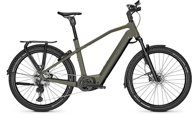 Kalkhoff Entice 7.B Advance+ ABS urbangreen matt - E-Bike Hardtail Mountainbike