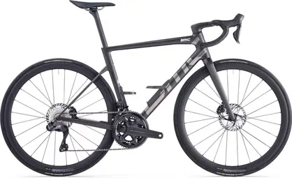 BMC Teammachine SLR 01 Rennrad mit Shimano Ultegra Di2 12-Gang-Schaltung, 700 mm, Schwarz/Grau, 2026