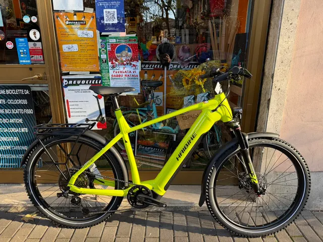 Haibike trekking 5 2025 - Shimano Cues U6000, 11-Velocità - Schürmann Yak25 32H with Single Eyelets