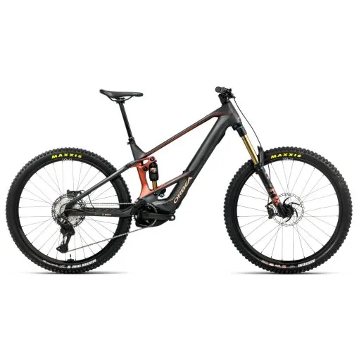 Orbea WILD M-TEAM - XT Di2 - Electric Mountain Bike - 2026 - 29"/27.5" | Diamond Carbon (matt) - Mars Red (gloss)