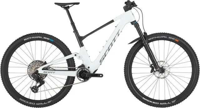 Scott Lumen 905 cumulus white / carbon black - E-Bike Fully Mountainbike