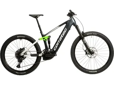 Corratec E-Power RS 160 Elite 29/27.5 elektrobicykel, anthracite/white/bright green