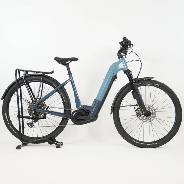 Focus Planet² 6.9 ABS Wave heritageblue / stoneblue Exhibition bike 2024 - Shimano CUES - 29"
